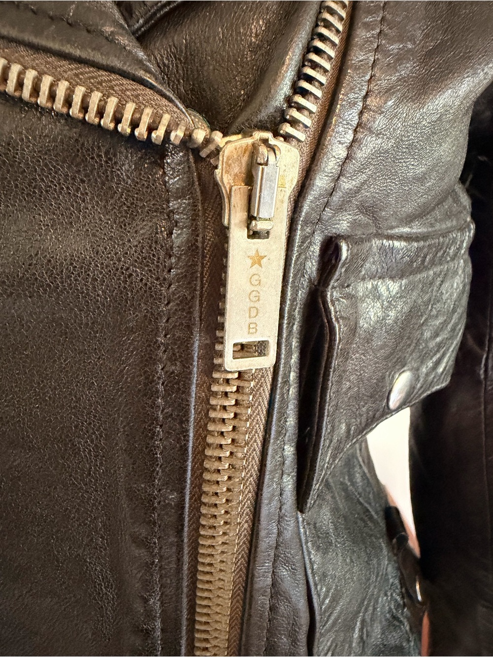 GOLDEN GOOSE Golden Leather Jacket - Picture 6 of 13